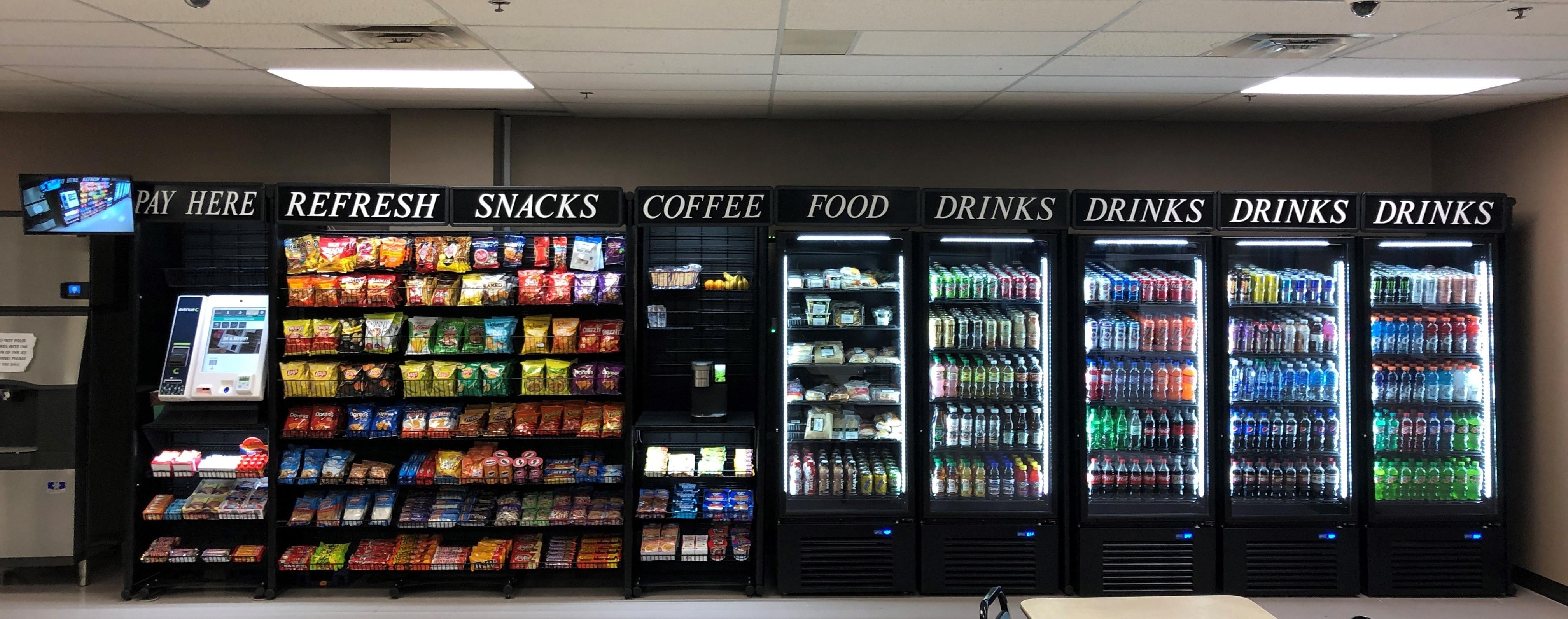 micro markets frameworks displays